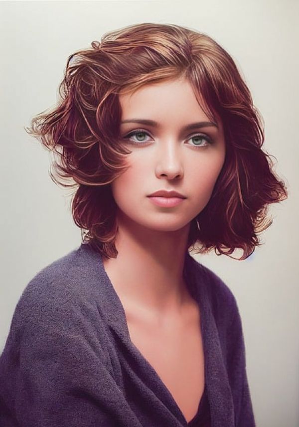 The woman 